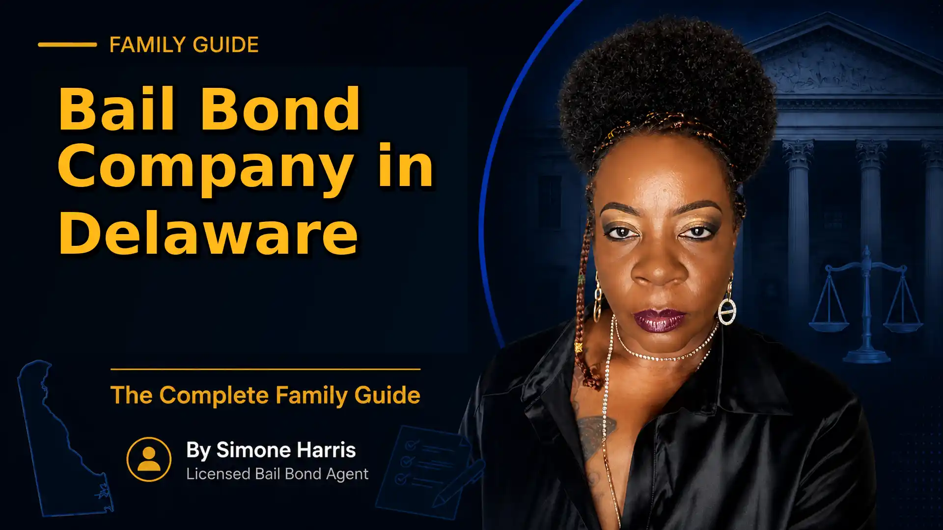 Best bail bond company in Delaware guide by Simone Harris