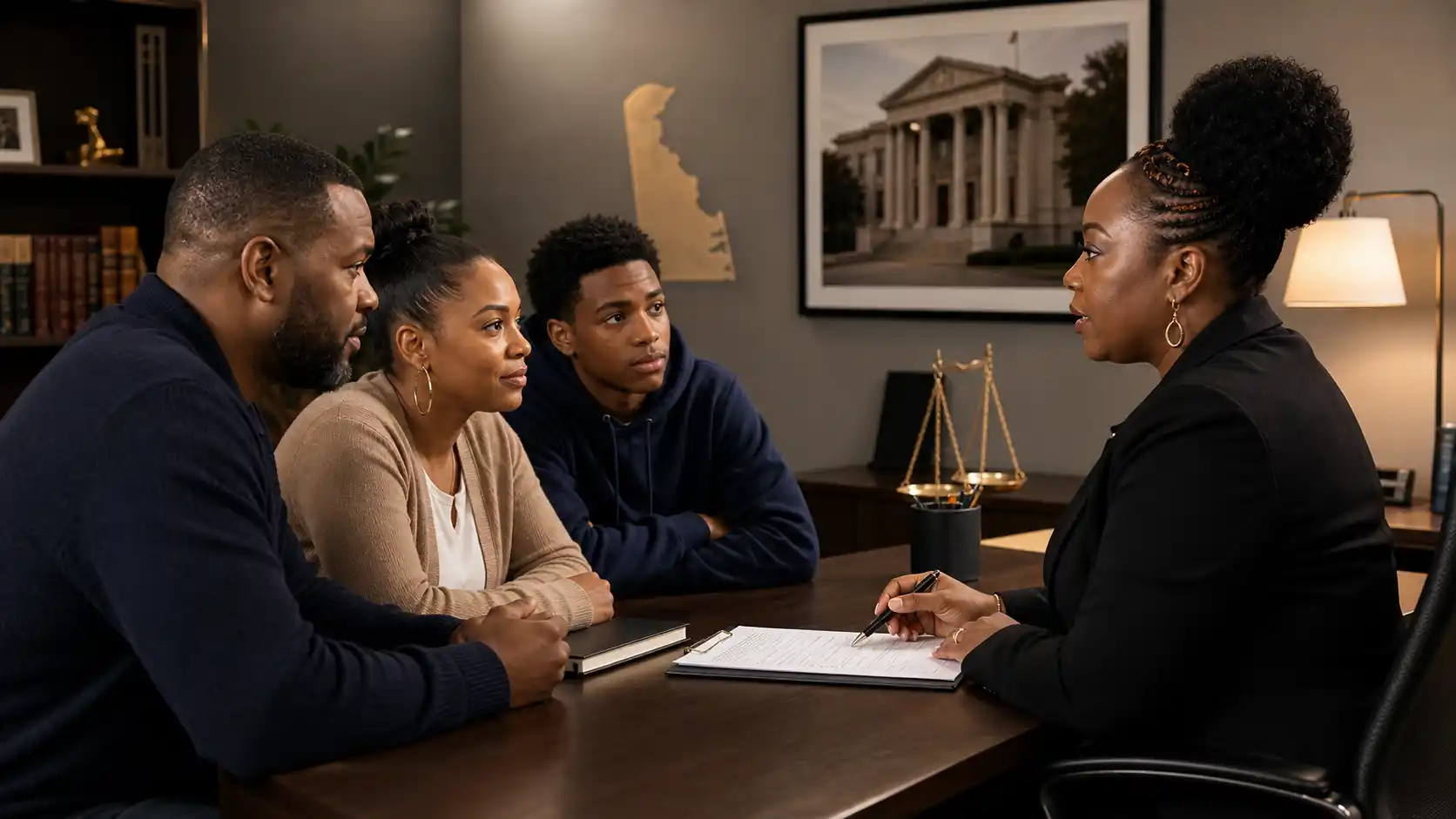 Delaware bail bond company helping a family understand the bail process