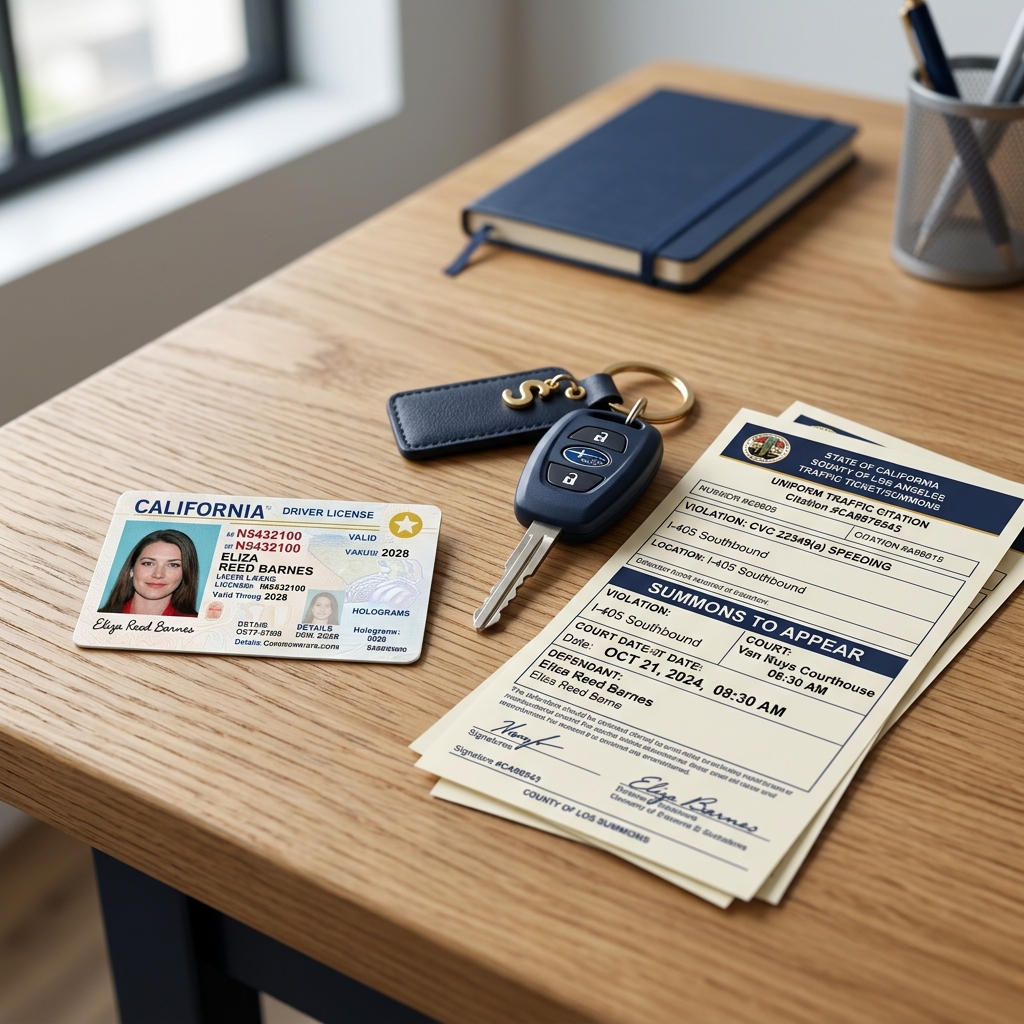 Wilmington Delaware traffic bail bonds and JP Court summons paperwork