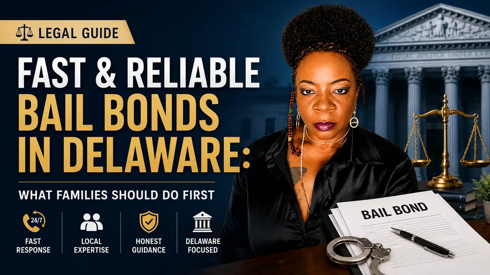 Fast & Reliable Bail Bonds in Delaware: What Families Should Do First - Newark Delaware bail bonds