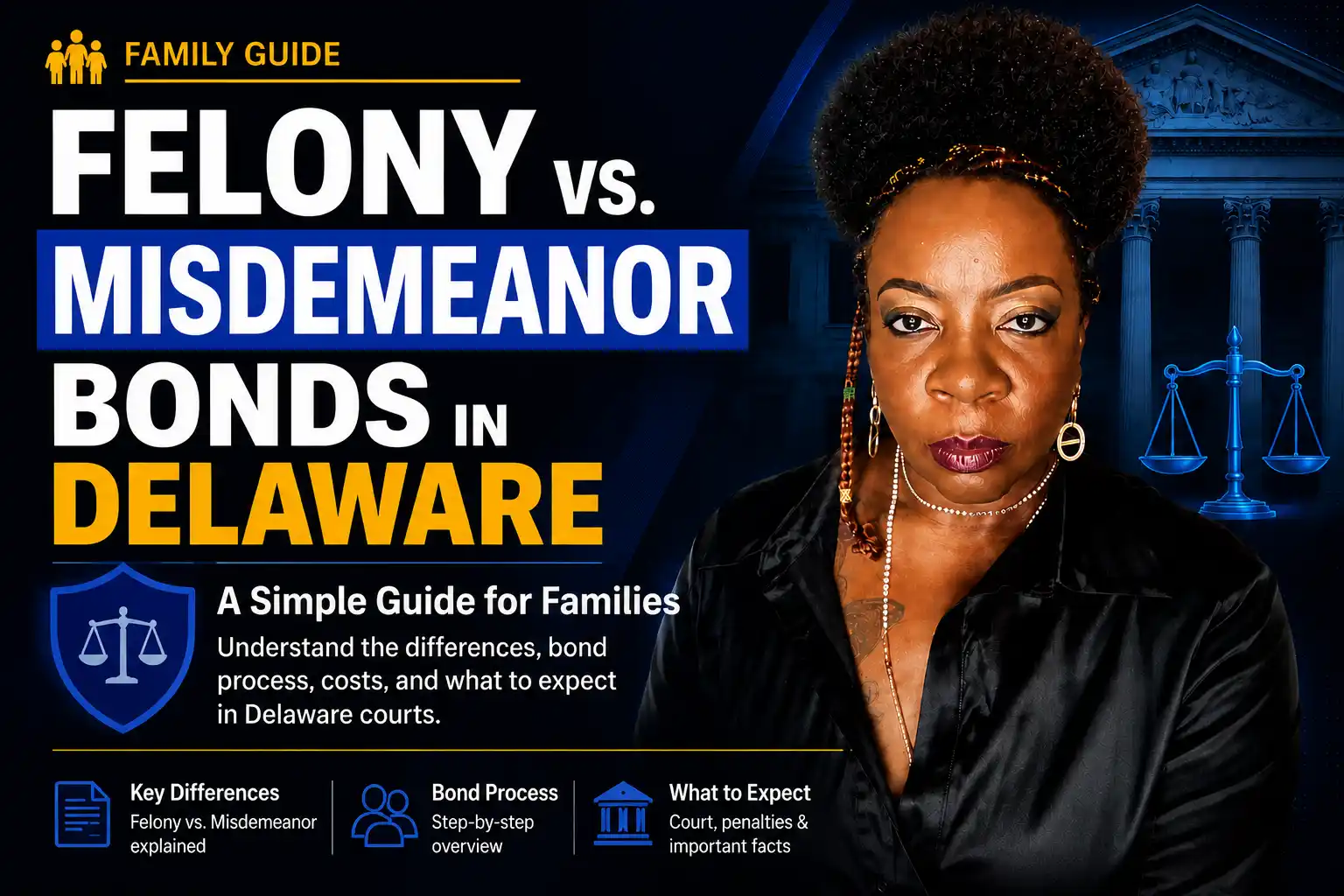 Felony vs. Misdemeanor Bonds in Delaware: What Families Need to Know