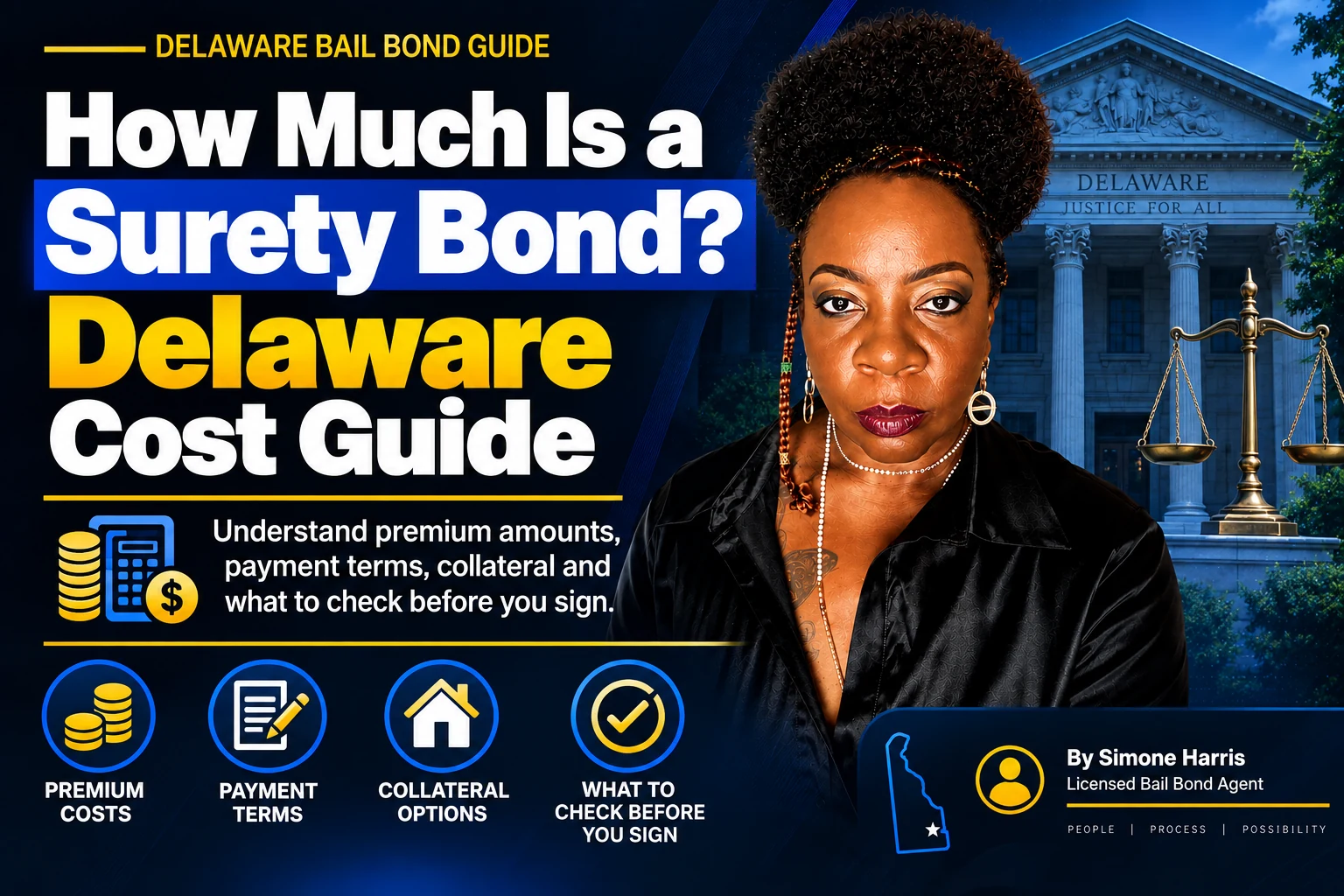 How much is a surety bond in Delaware cost guide by Simone Harris