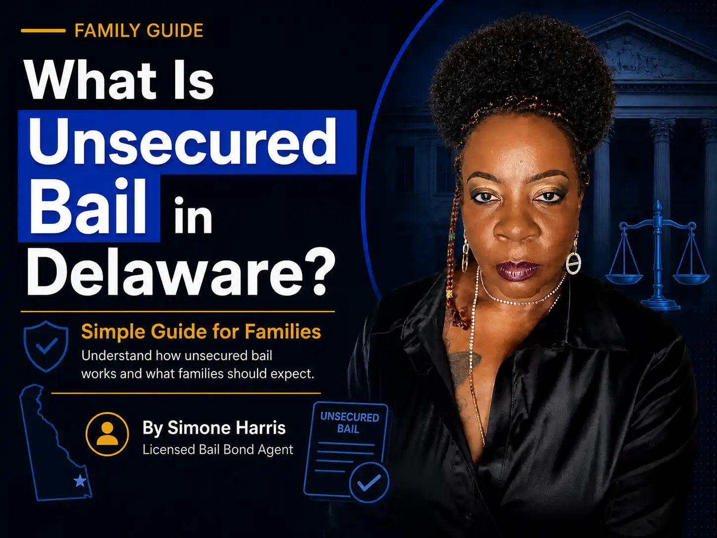 What Is Unsecured Bail in Delaware? Simple Guide for Families