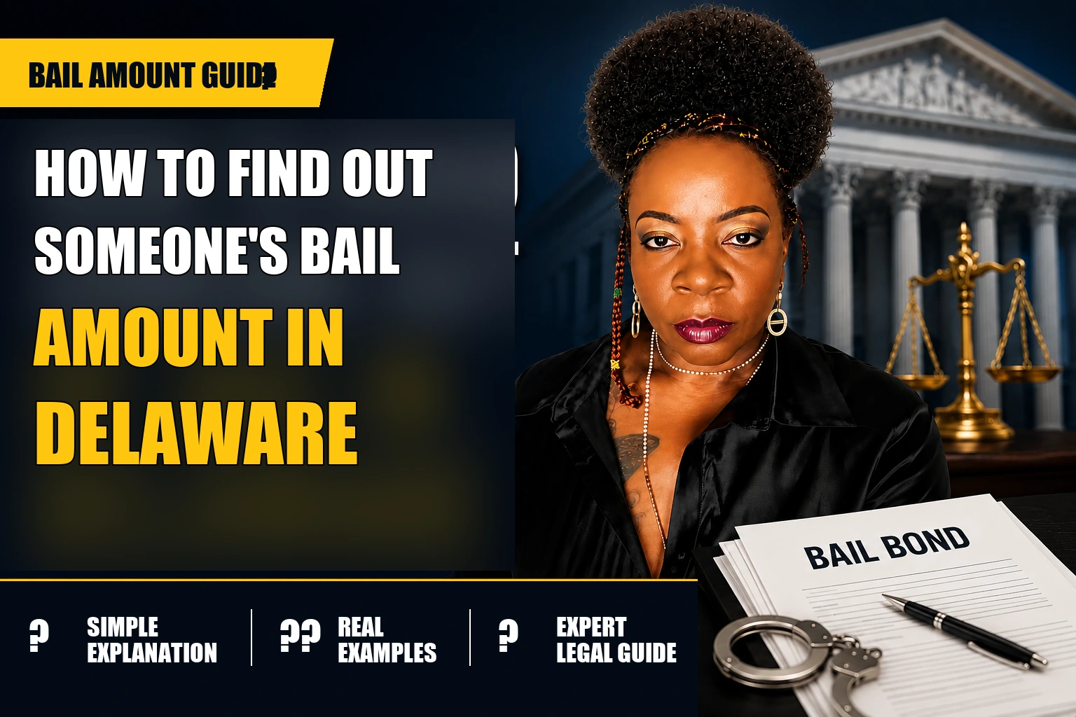 Family member checking a Delaware bail amount by phone with a bail bond agent